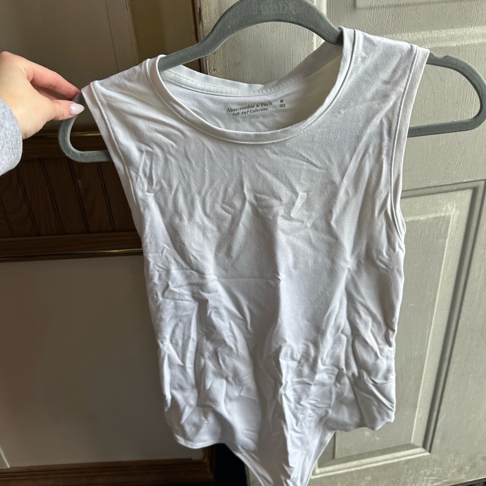 White Sleeveless Top